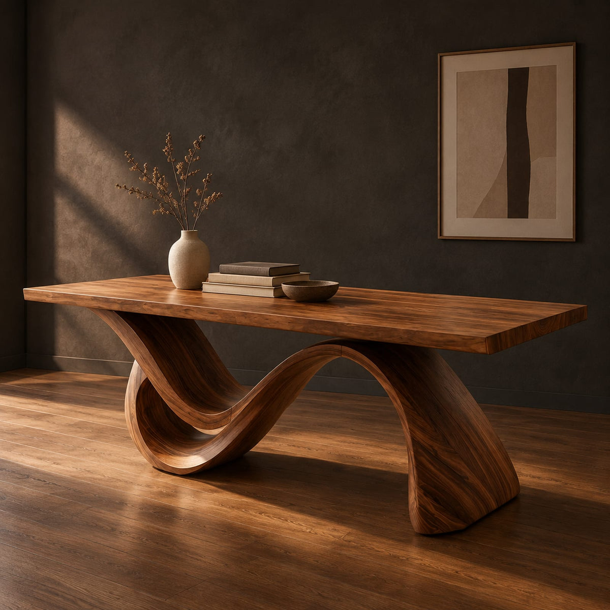 Natural wood grain detail