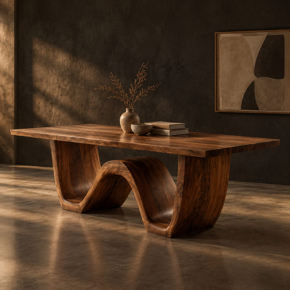 Natural wood grain detail