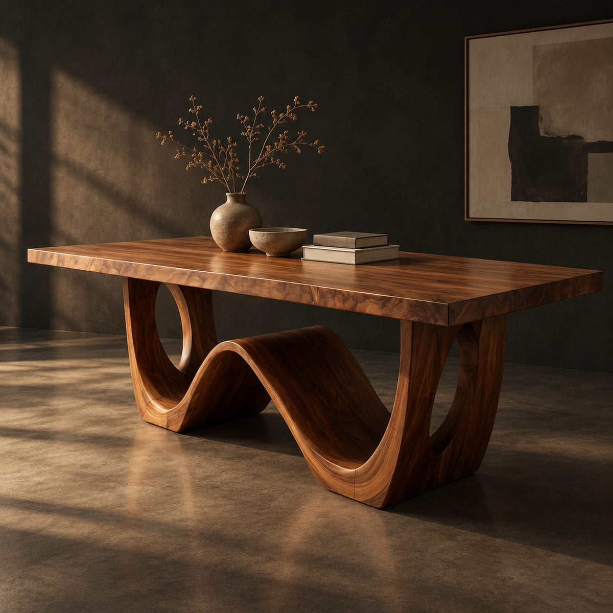Natural wood grain detail