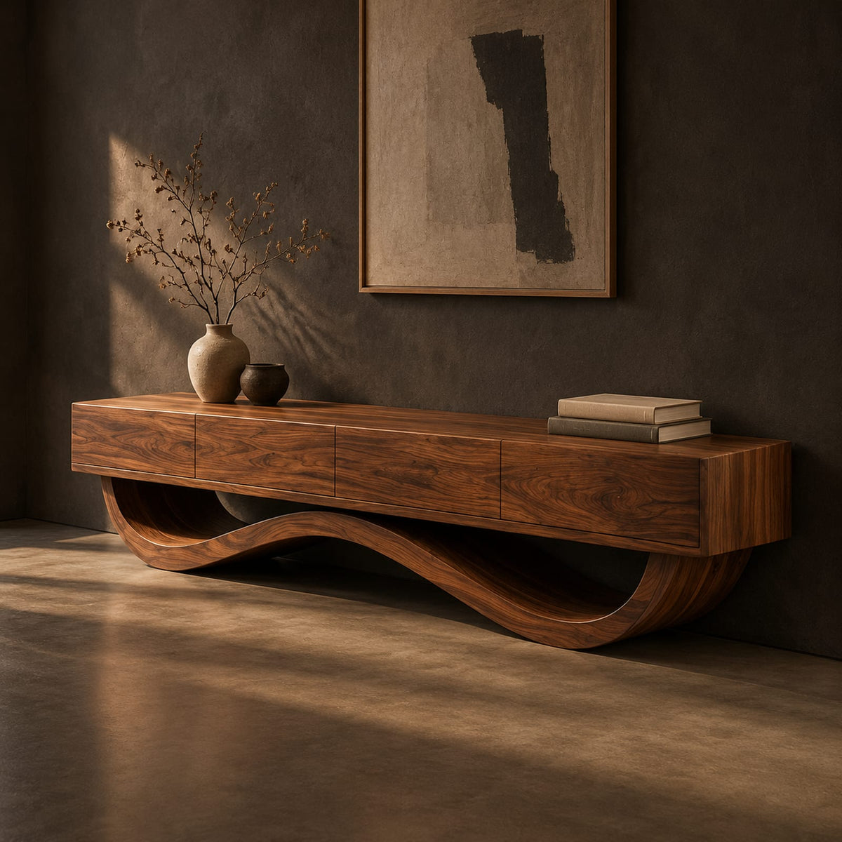 Natural wood grain detail