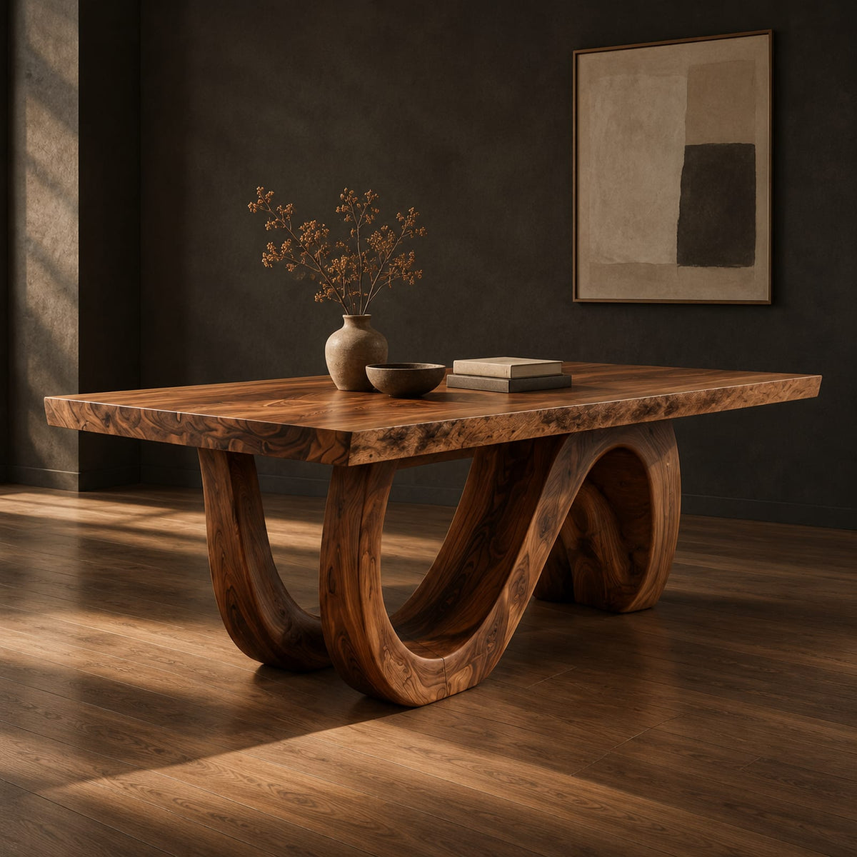 Natural wood grain detail