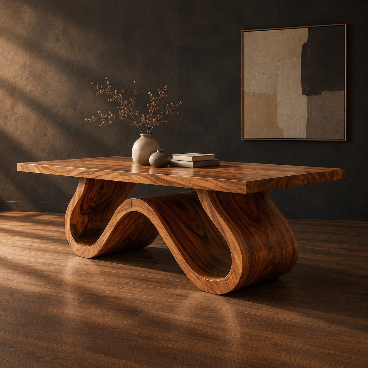 Natural wood grain detail
