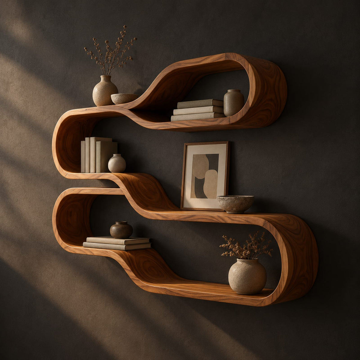 Natural wood grain detail