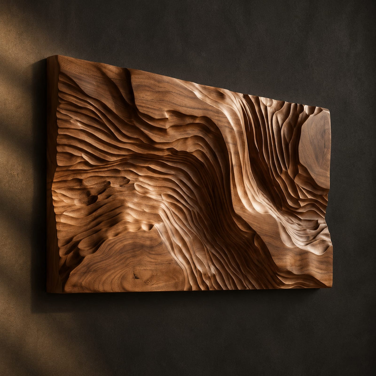 Natural wood grain detail