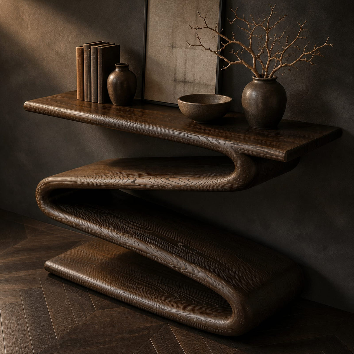 Natural wood grain detail