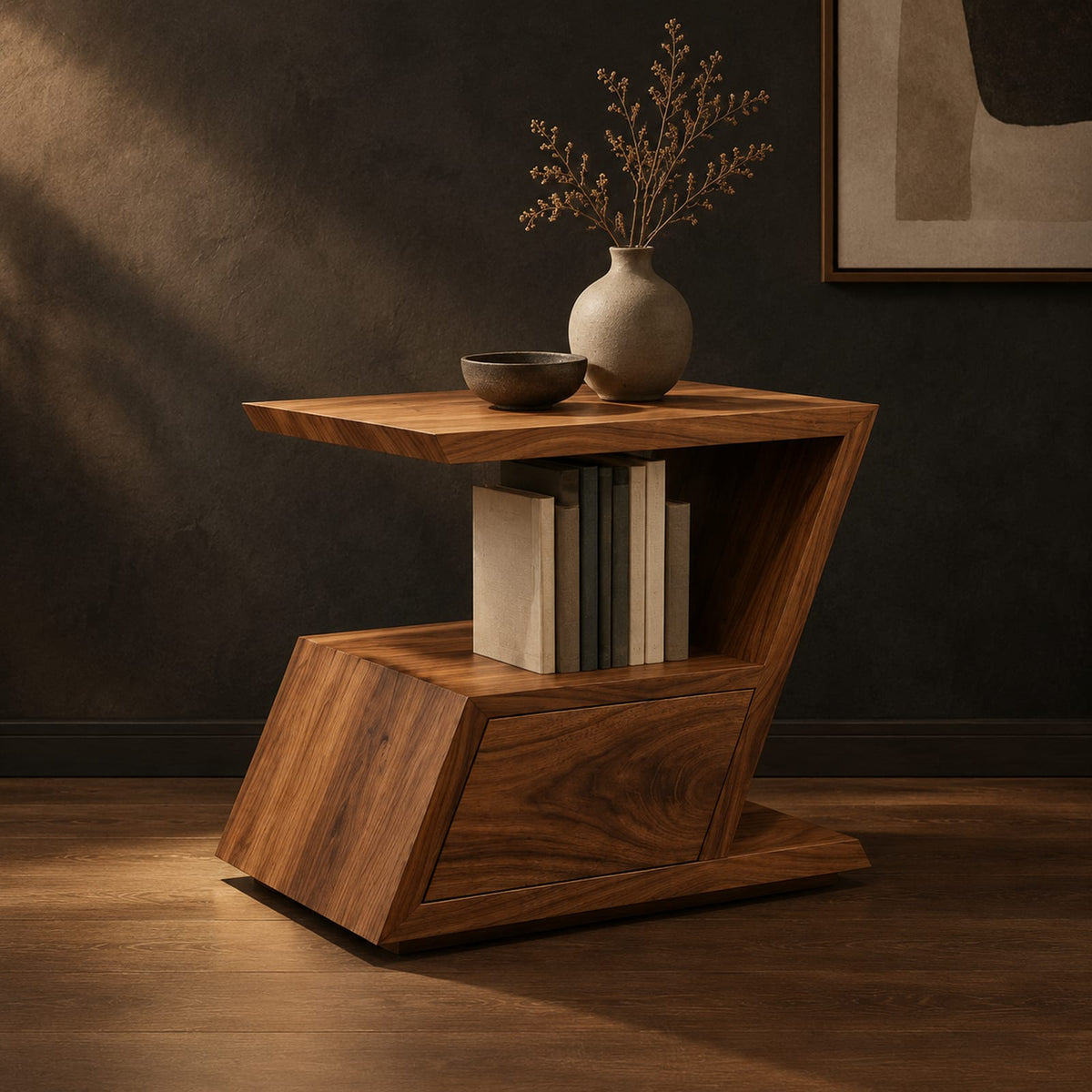 Natural wood grain detail