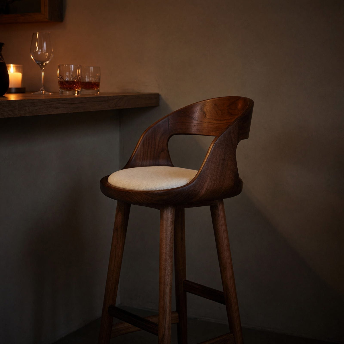 Bar Stool Trends 2026: Sculptural Solid Wood Takes the Lead