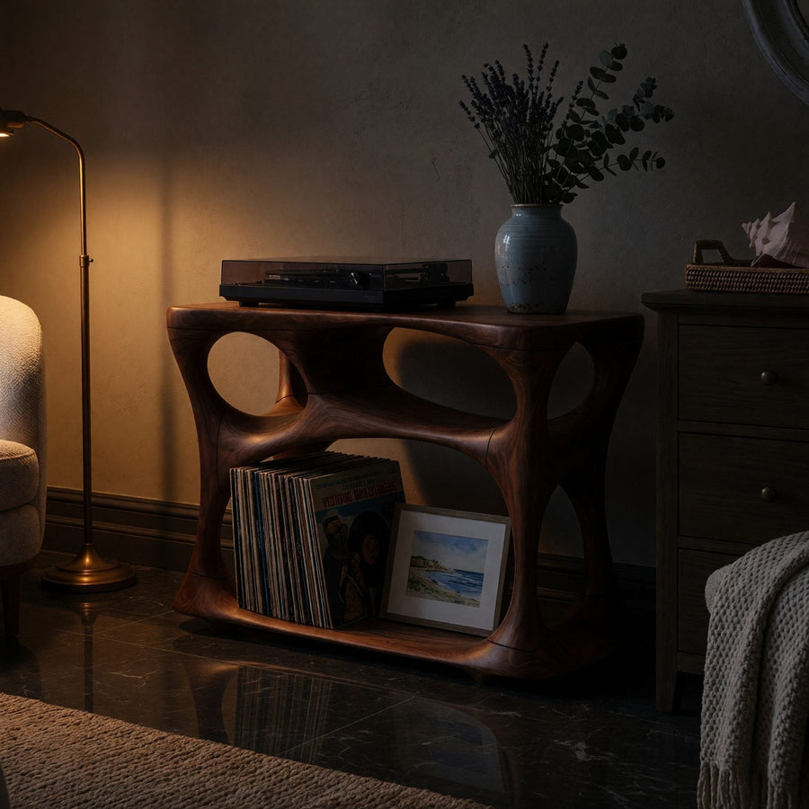 Record Player Stand Ideas: Wood Tone, Visual Weight, and Interior Fit