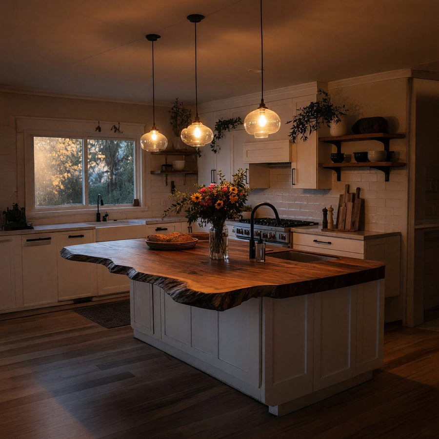 Best Wood for Live Edge Countertops: 5 Species Compared