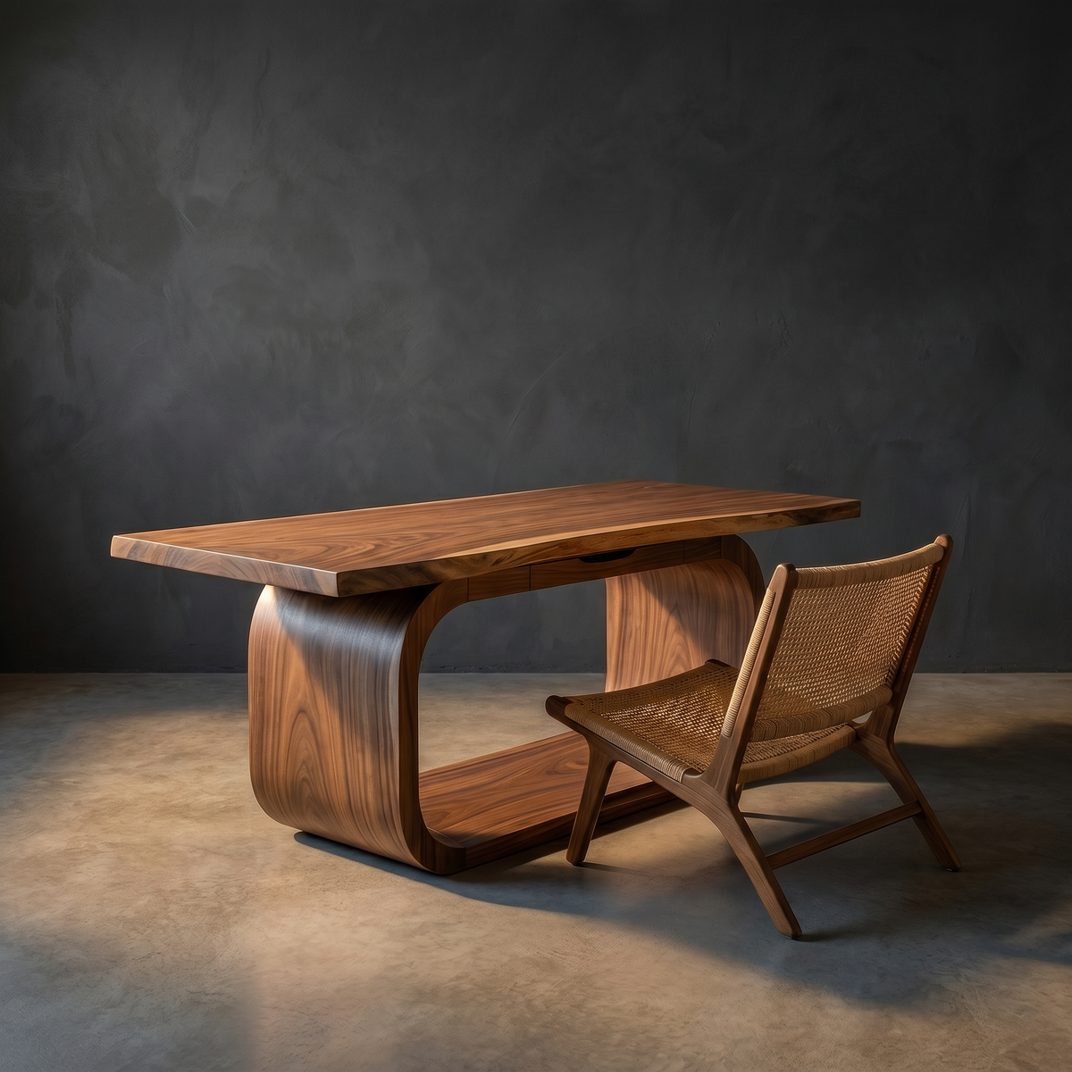 Natural wood grain detail
