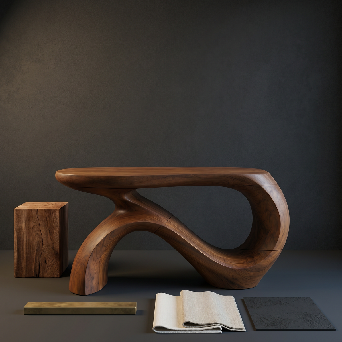 Book-matched grain