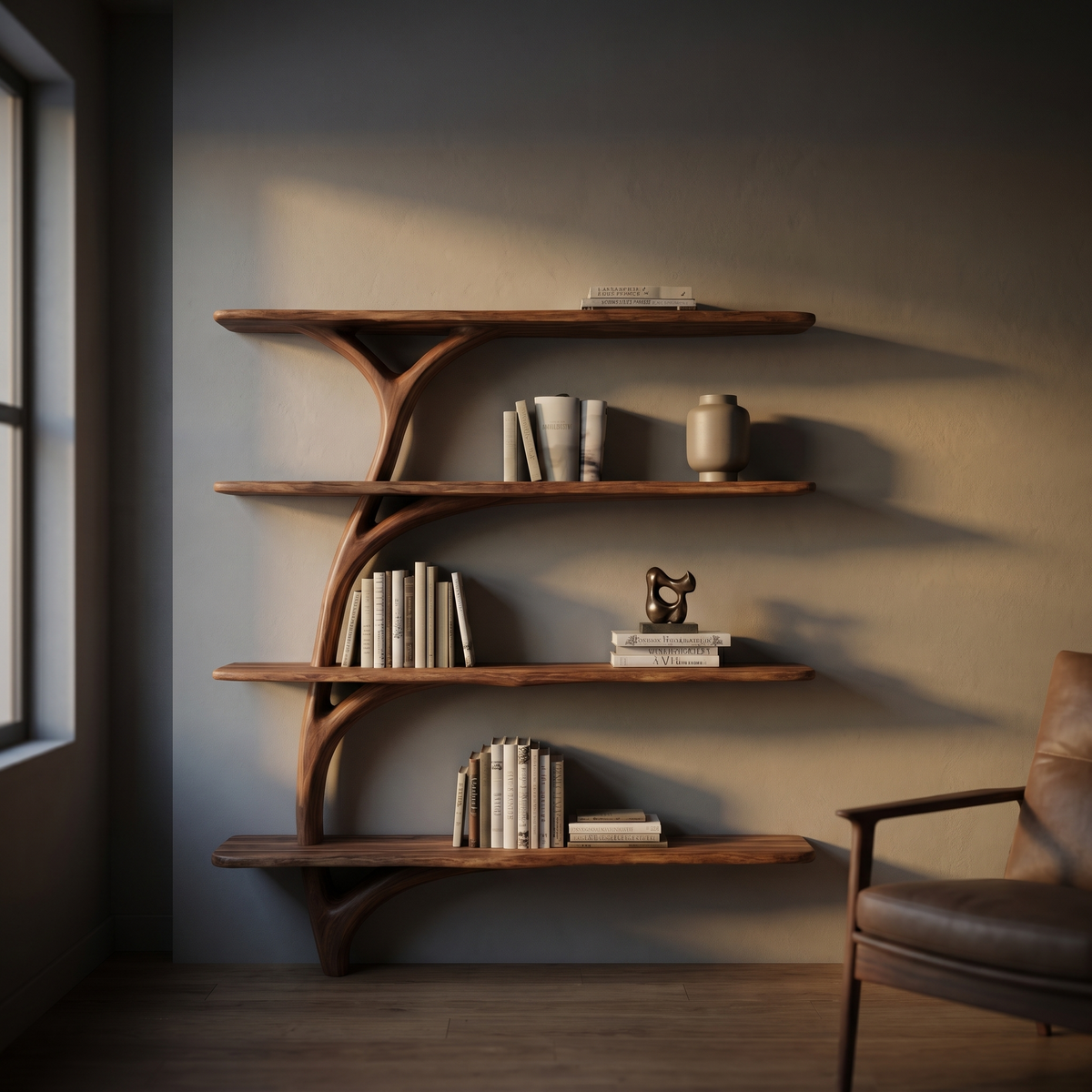 Book-matched grain