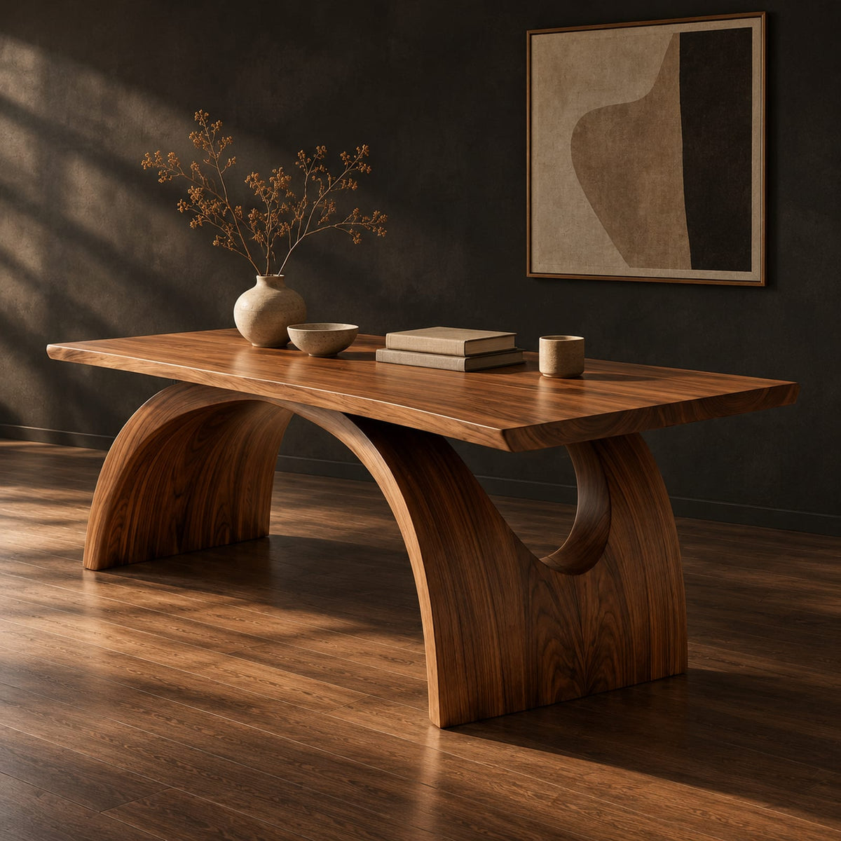 Natural wood grain detail