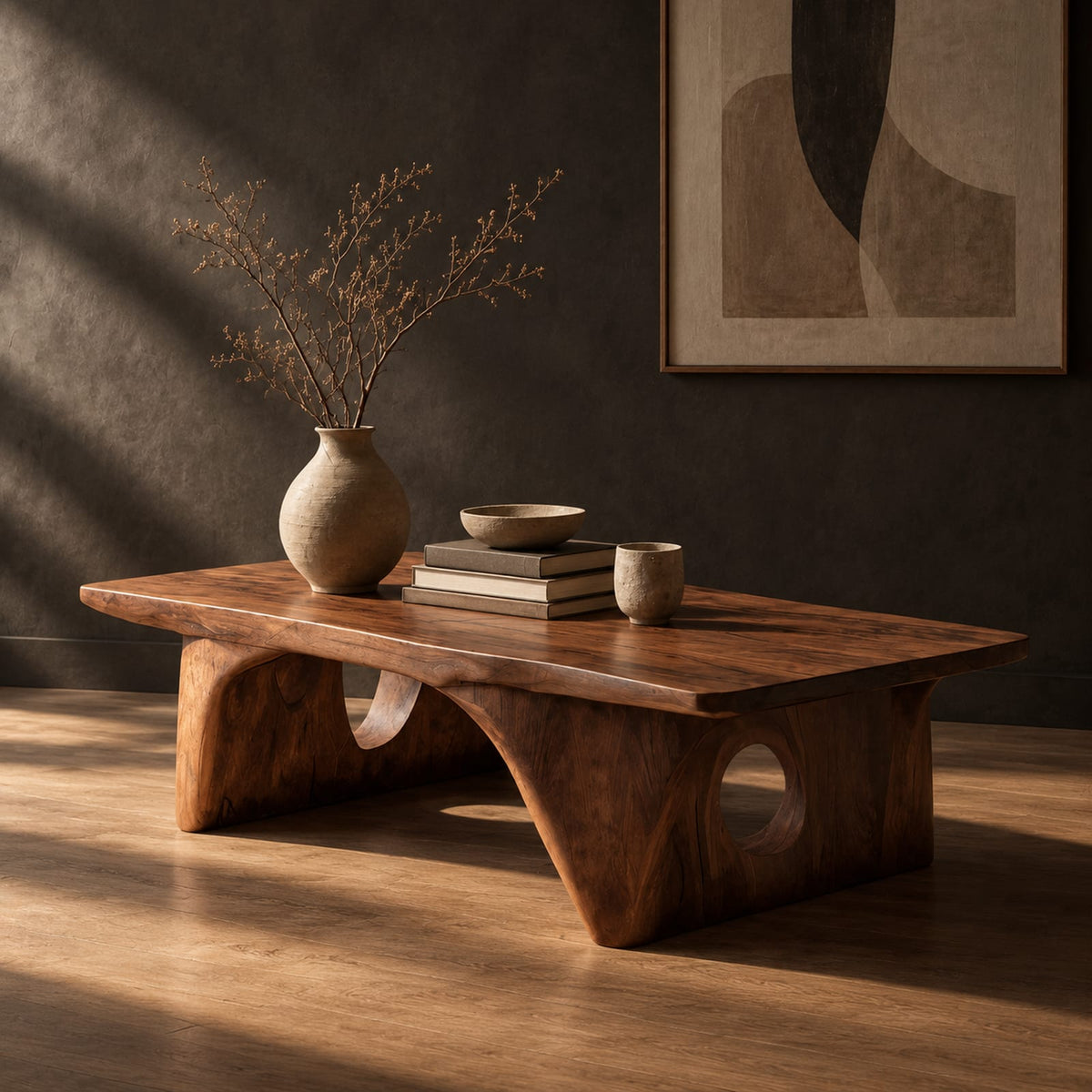 Natural wood grain detail