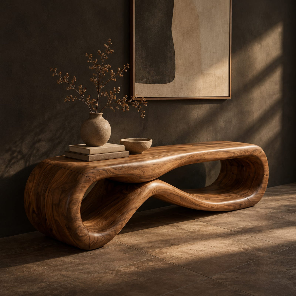 Natural wood grain detail