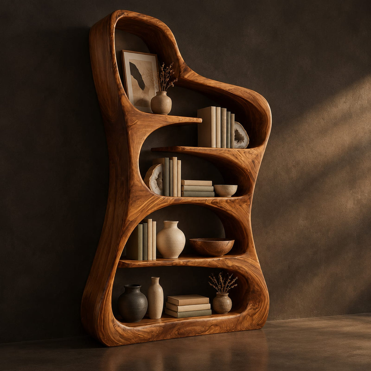 Natural wood grain detail