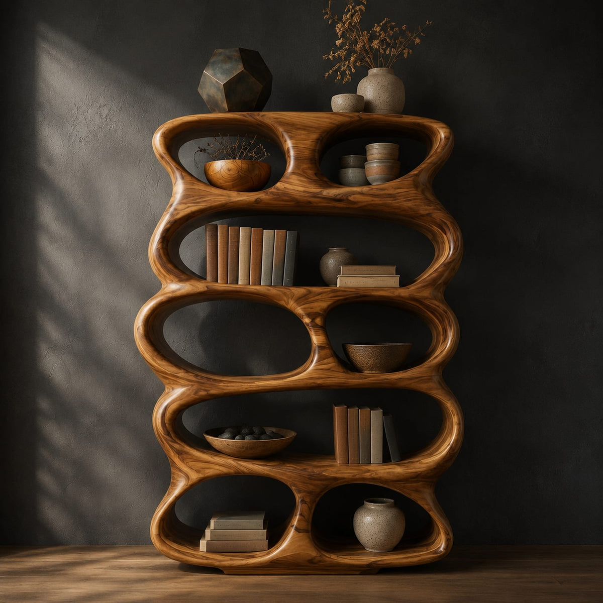 Natural wood grain detail