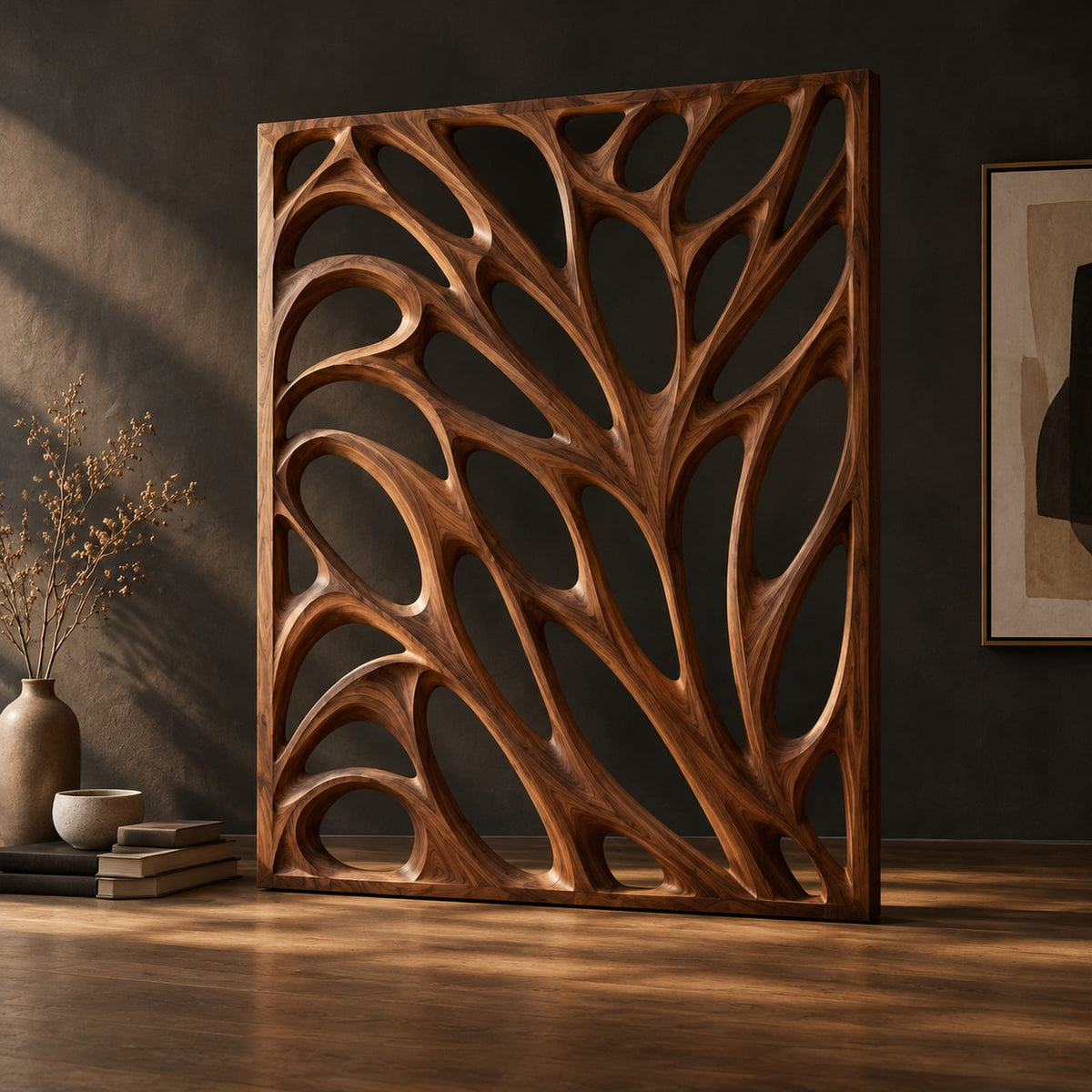 Natural wood grain detail