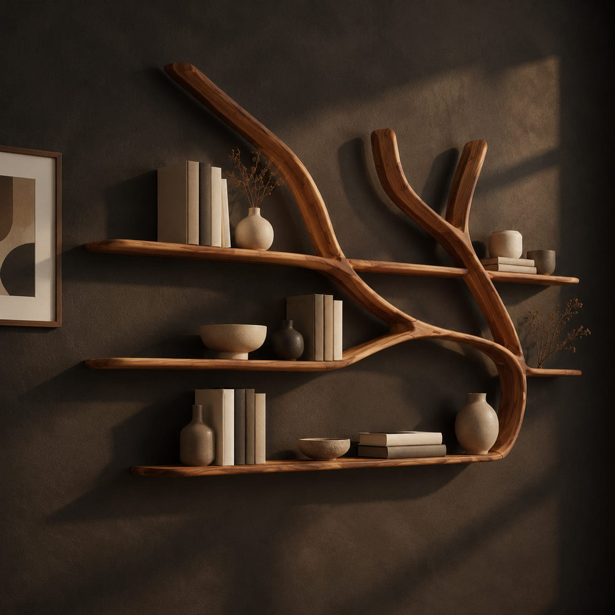 Natural wood grain detail
