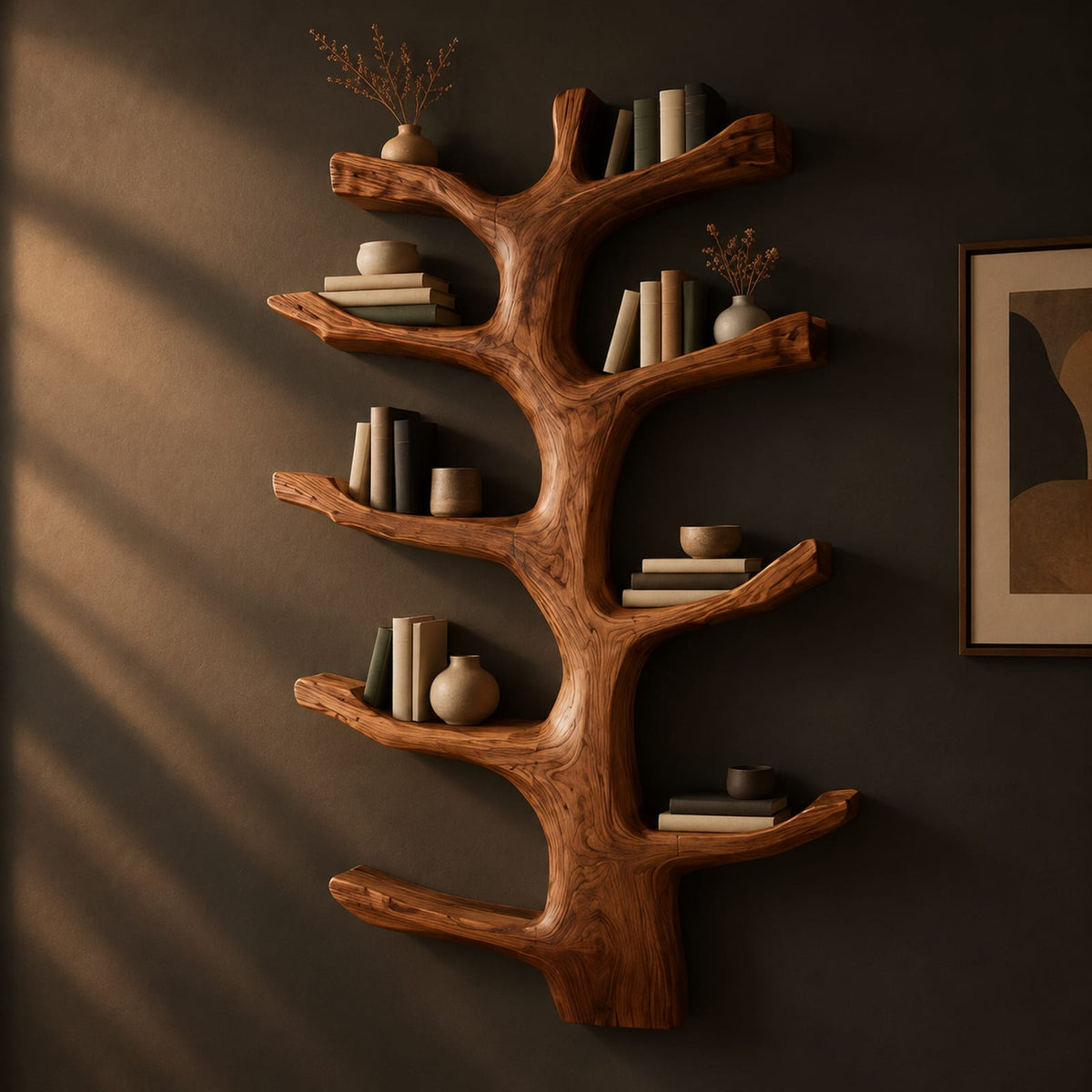 Natural wood grain detail