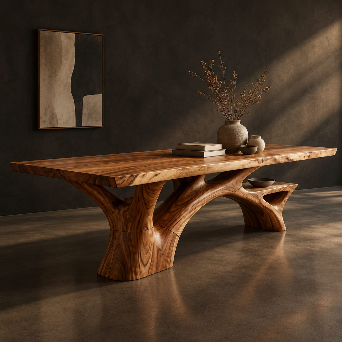 Natural wood grain detail