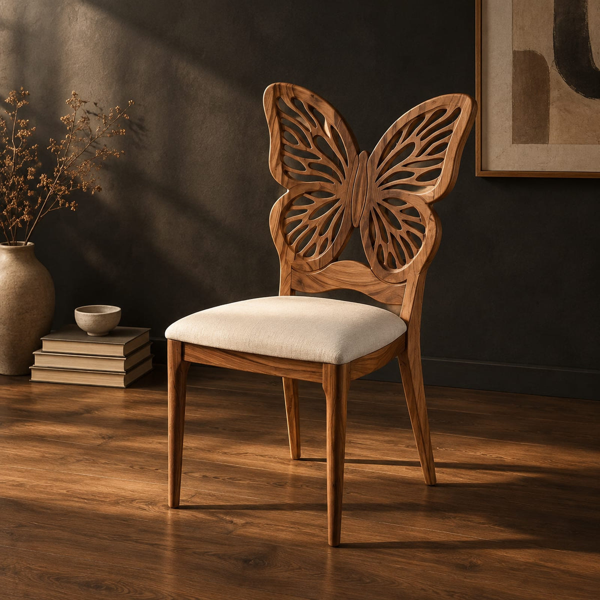 Natural wood grain detail