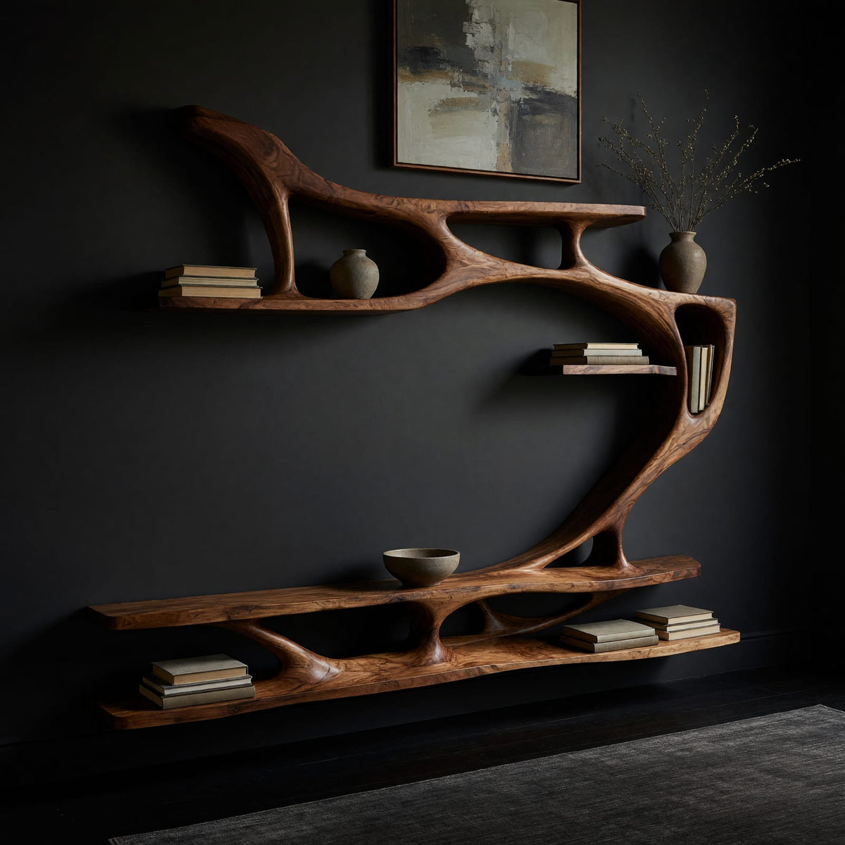 Natural wood grain detail