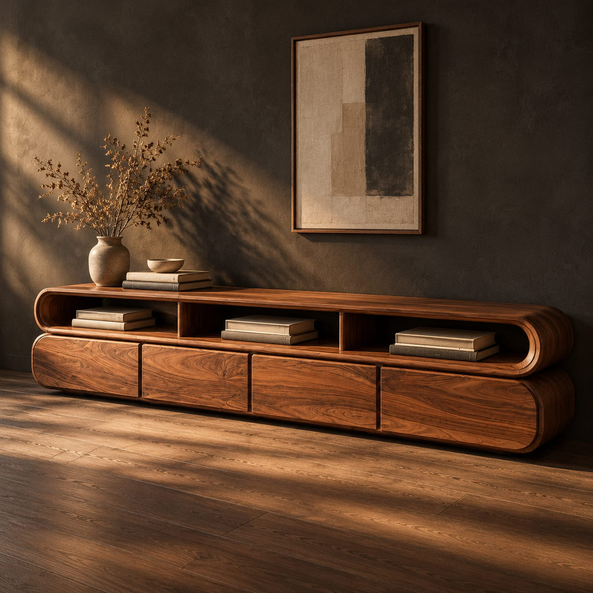 Natural wood grain detail