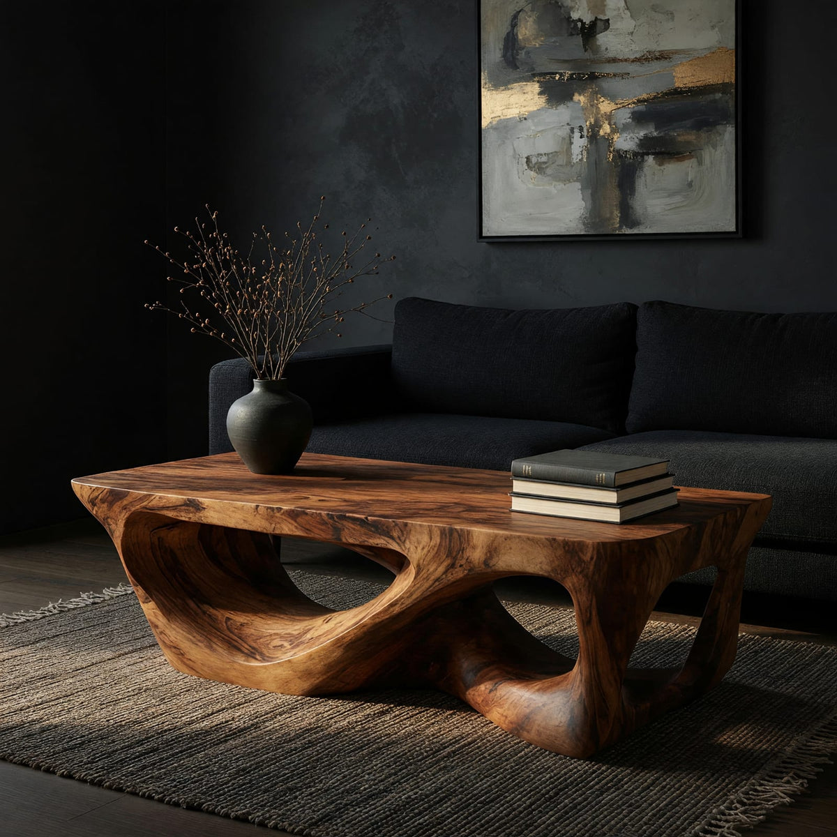 Natural wood grain detail