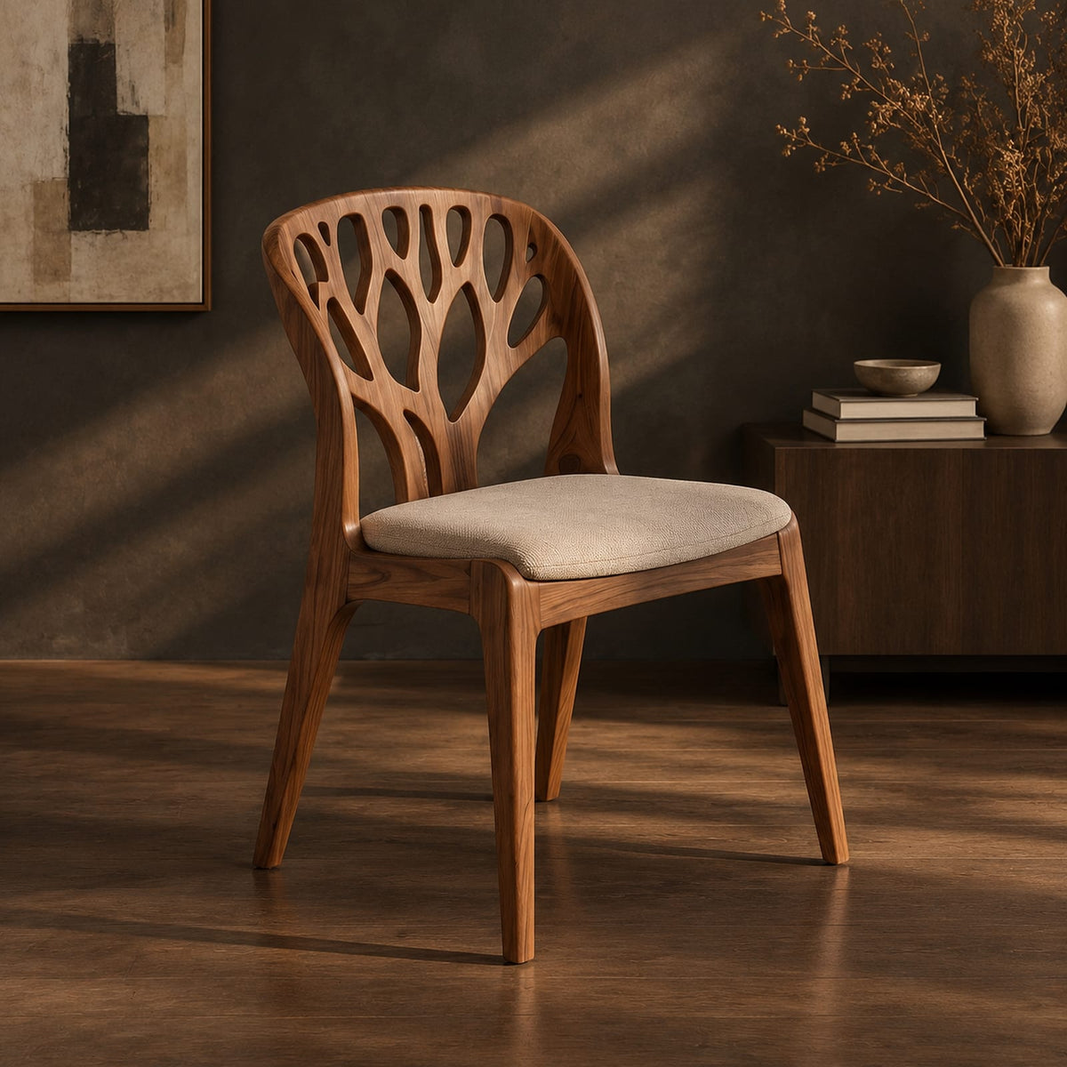Natural wood grain detail