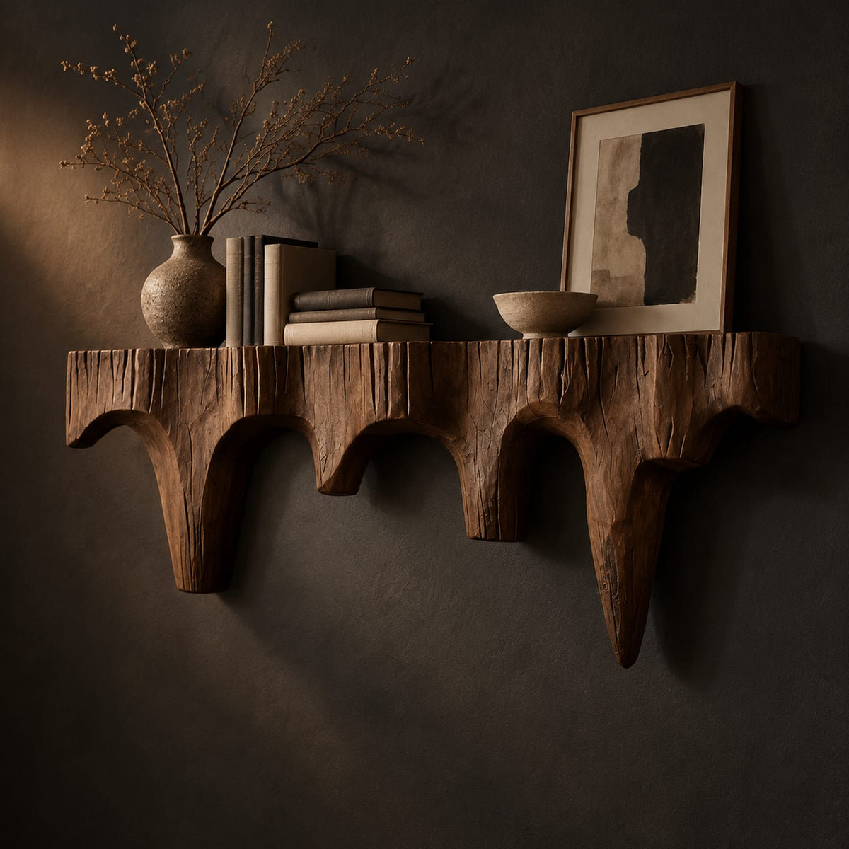 Natural wood grain detail