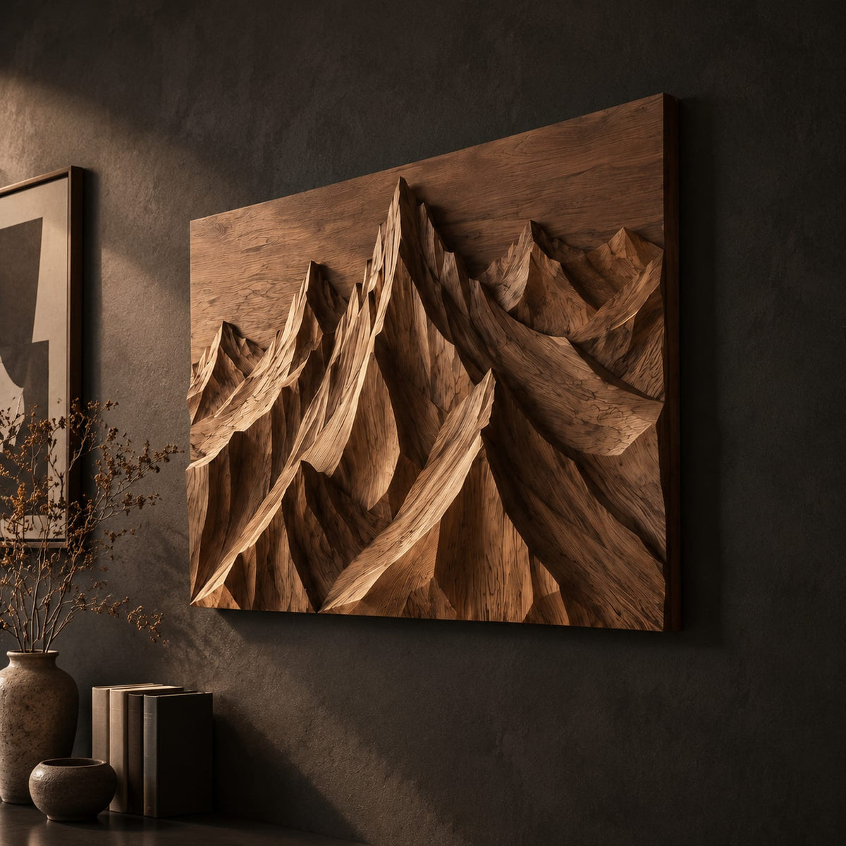 Natural wood grain detail
