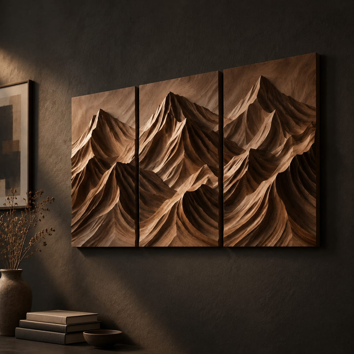 Natural wood grain detail