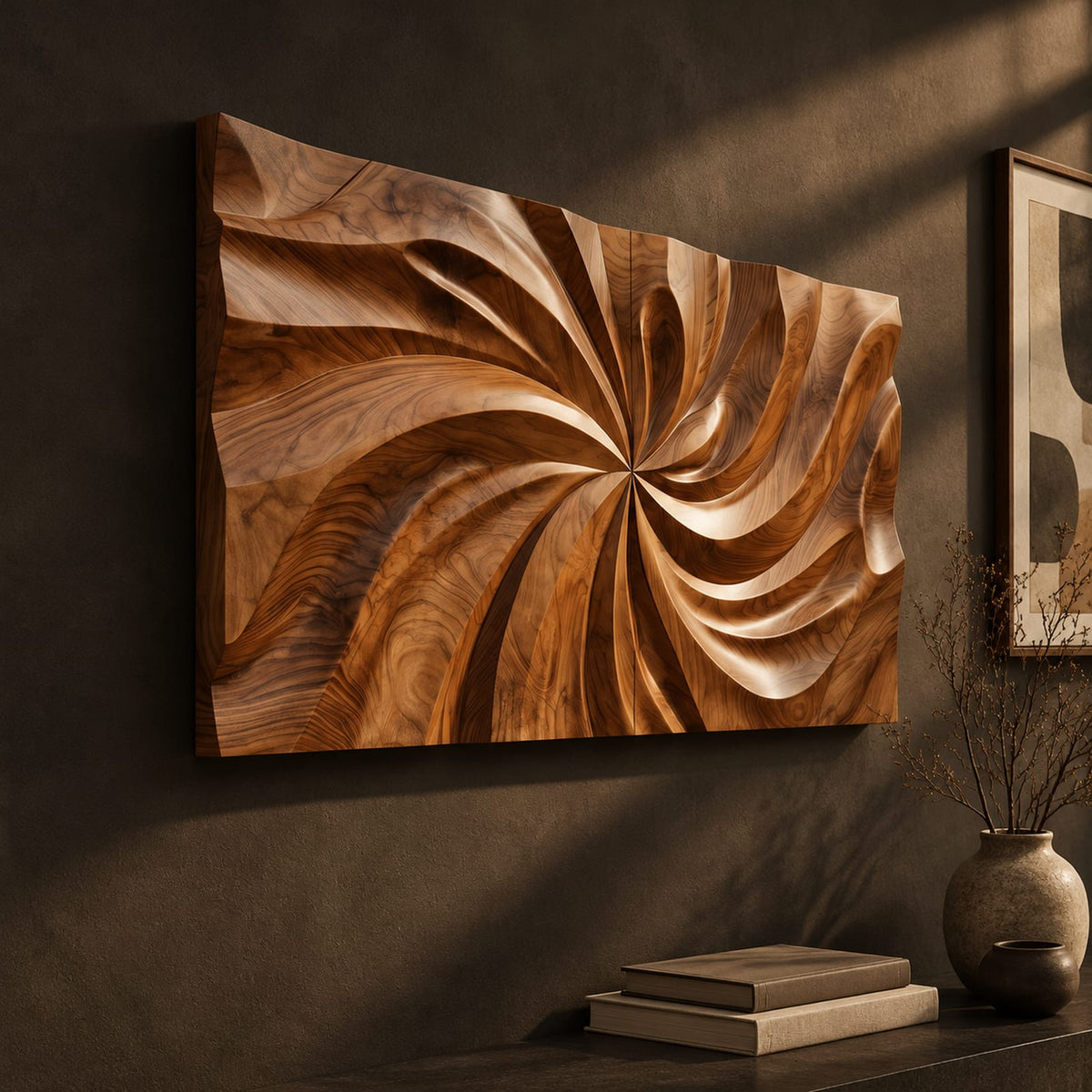 Natural wood grain detail