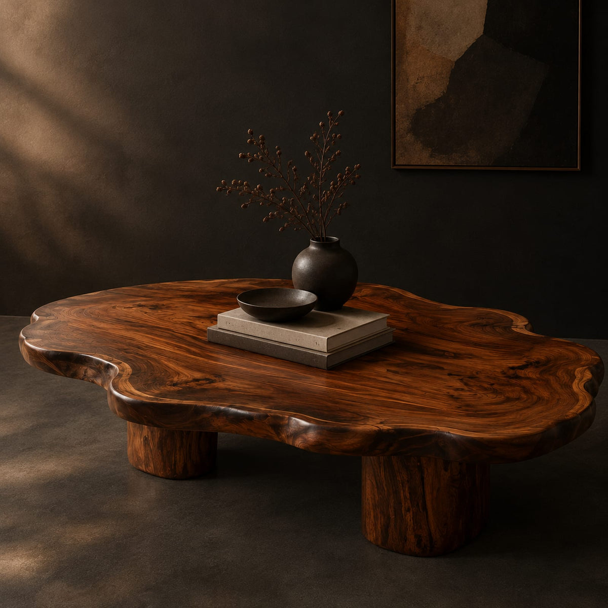 Natural wood grain detail