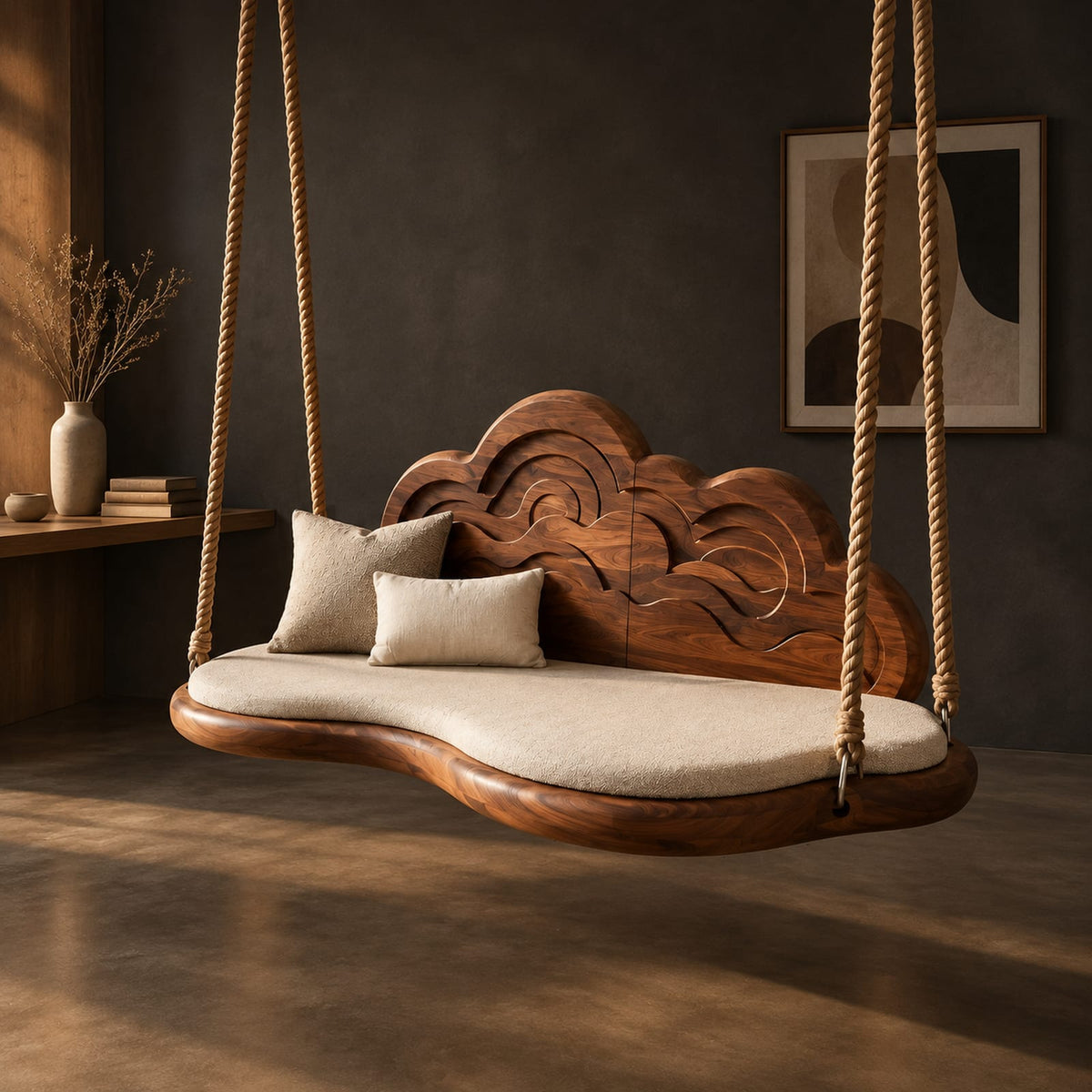 Natural wood grain detail