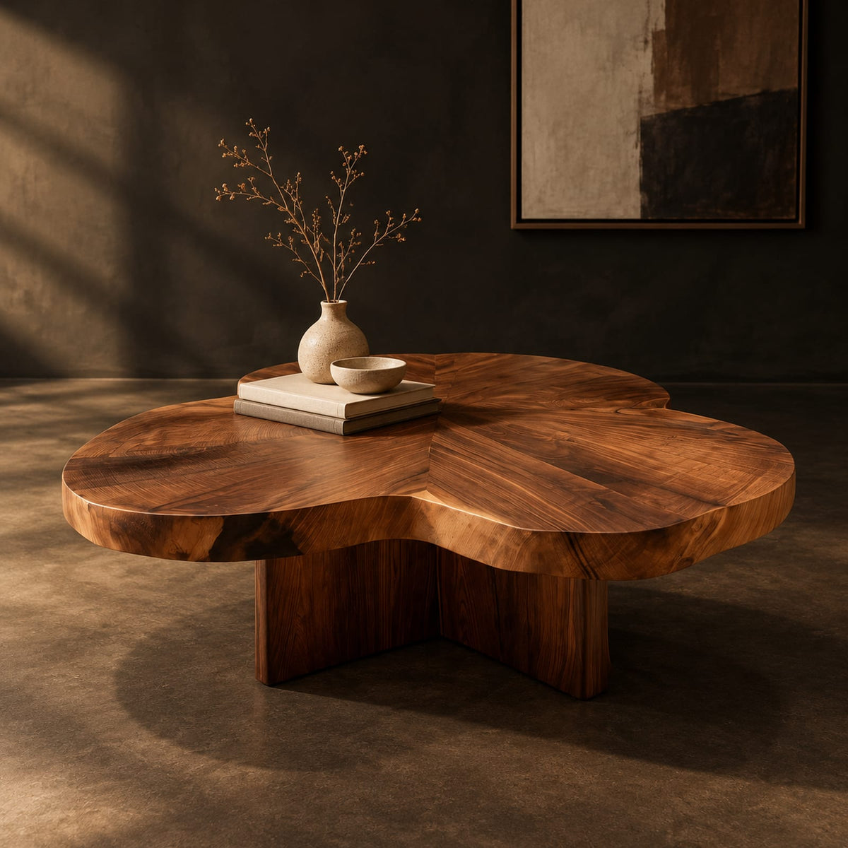 Natural wood grain detail