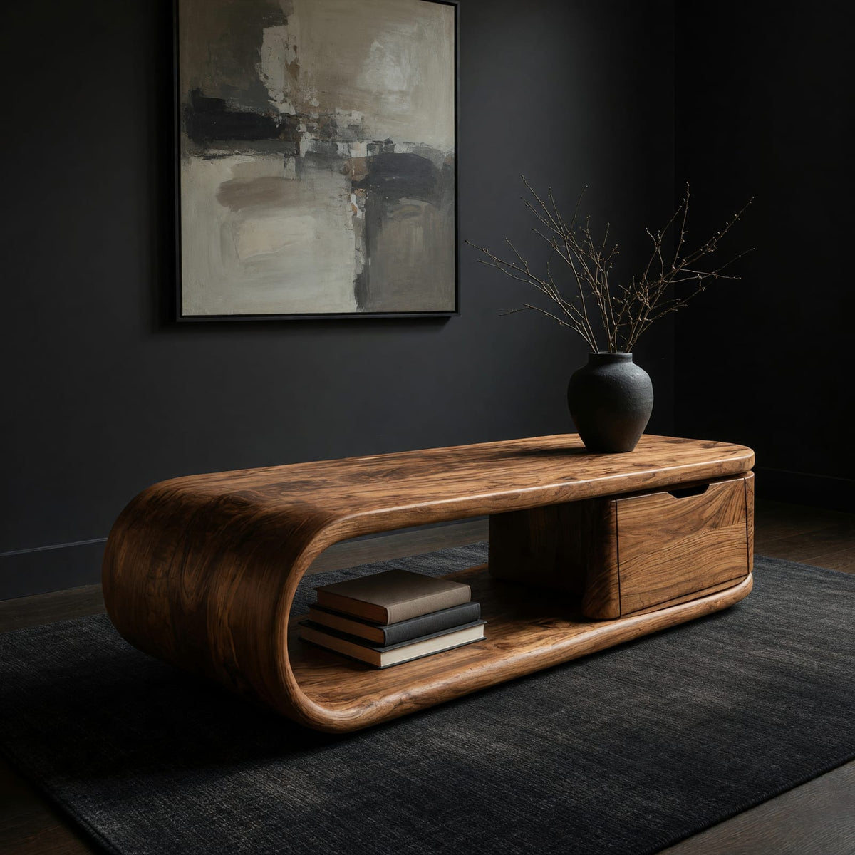 Natural wood grain detail