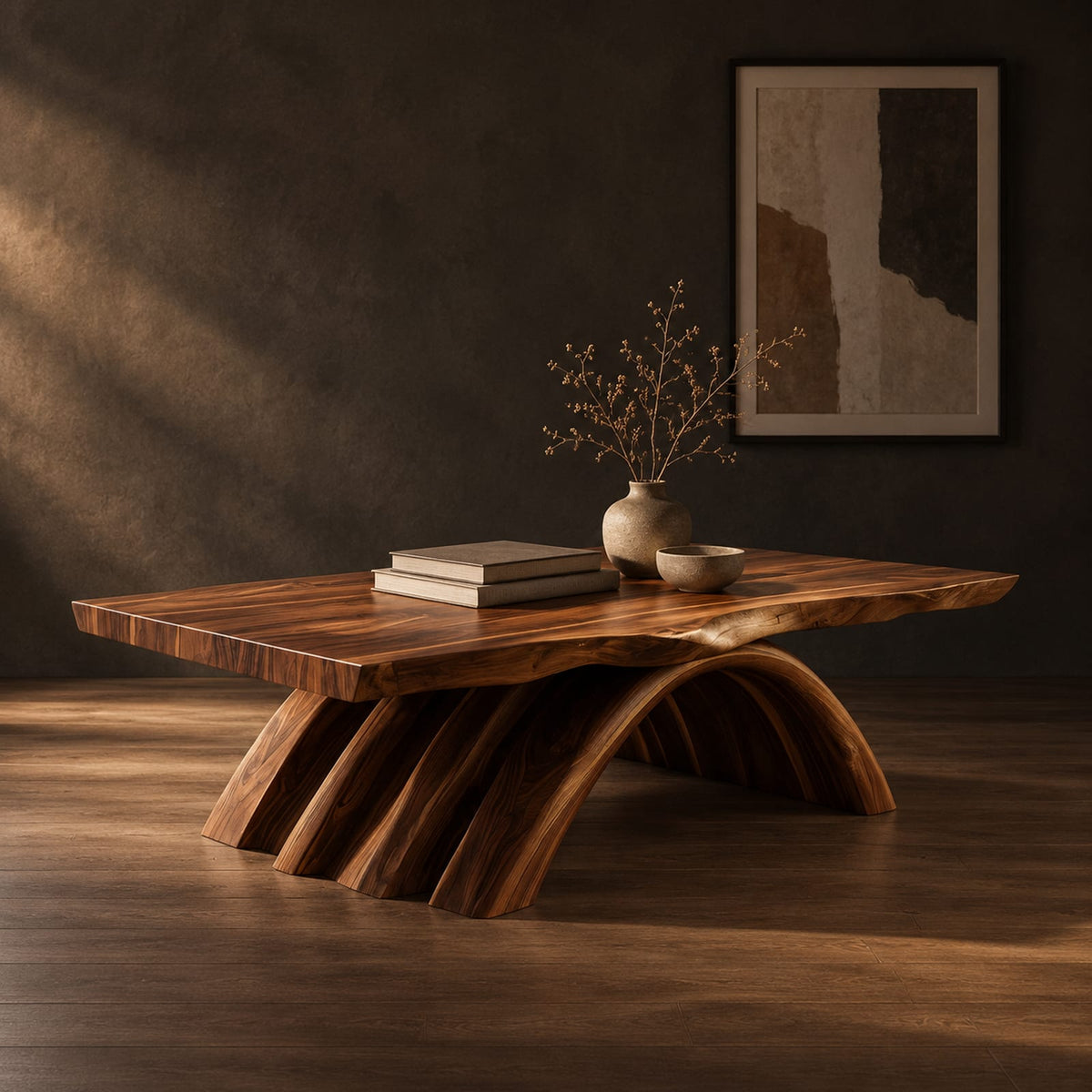 Natural wood grain detail