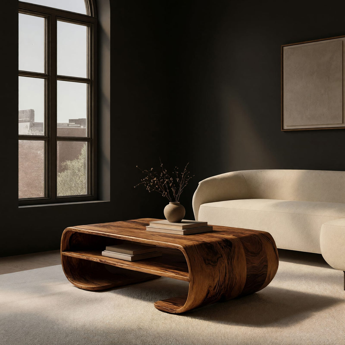 Natural wood grain detail