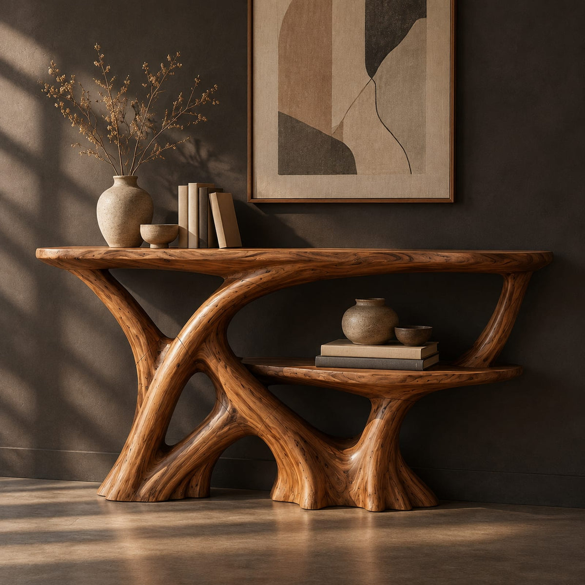 Natural wood grain detail