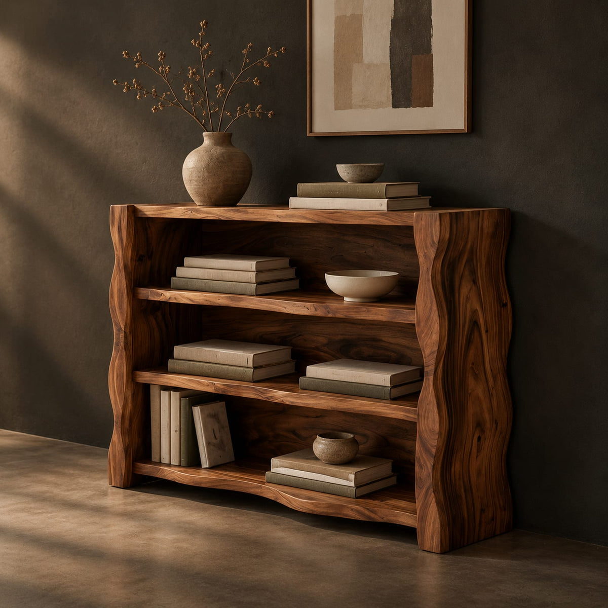 Natural wood grain detail