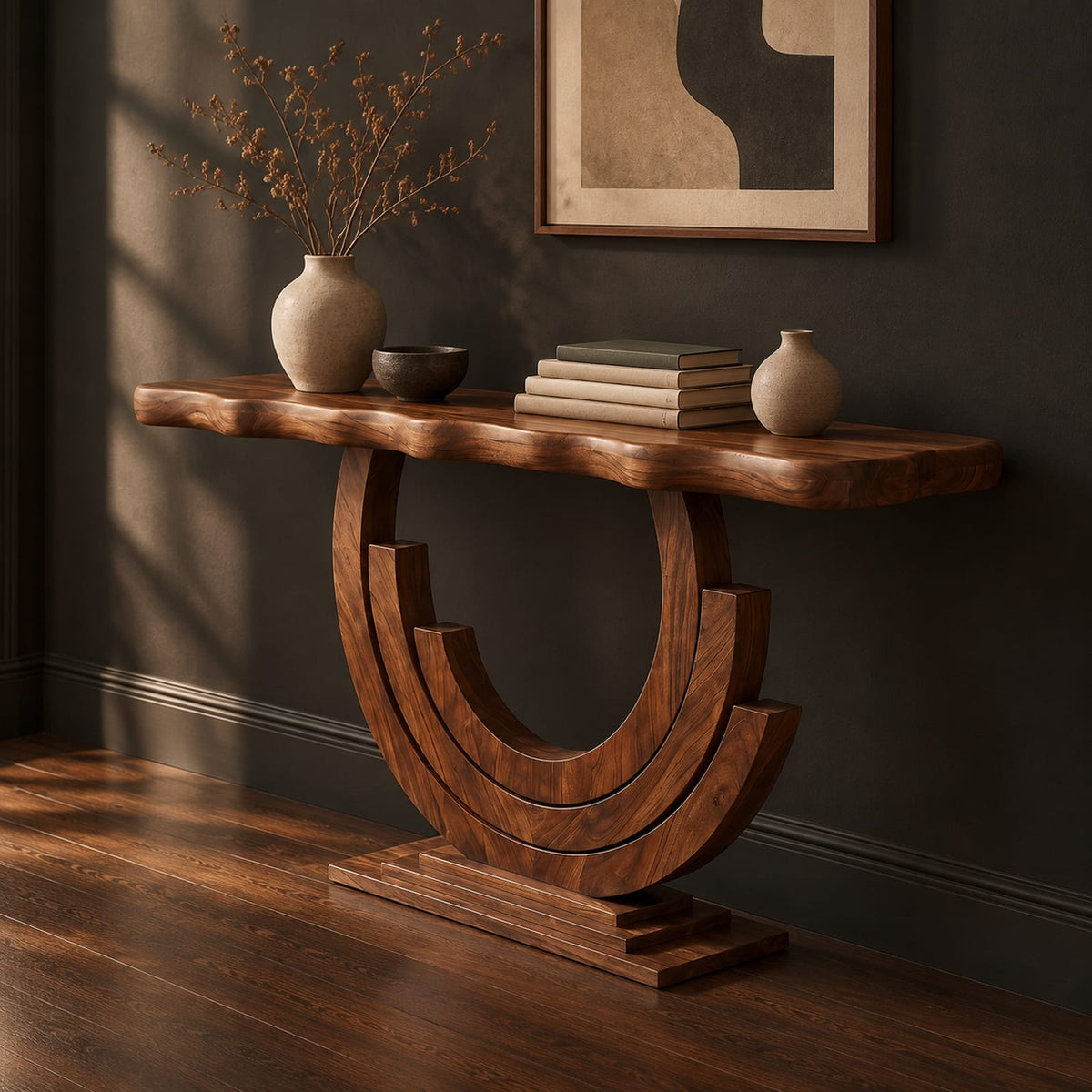 Natural wood grain detail