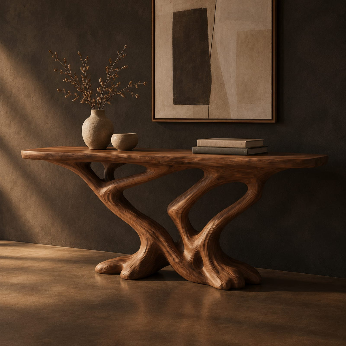 Natural wood grain detail
