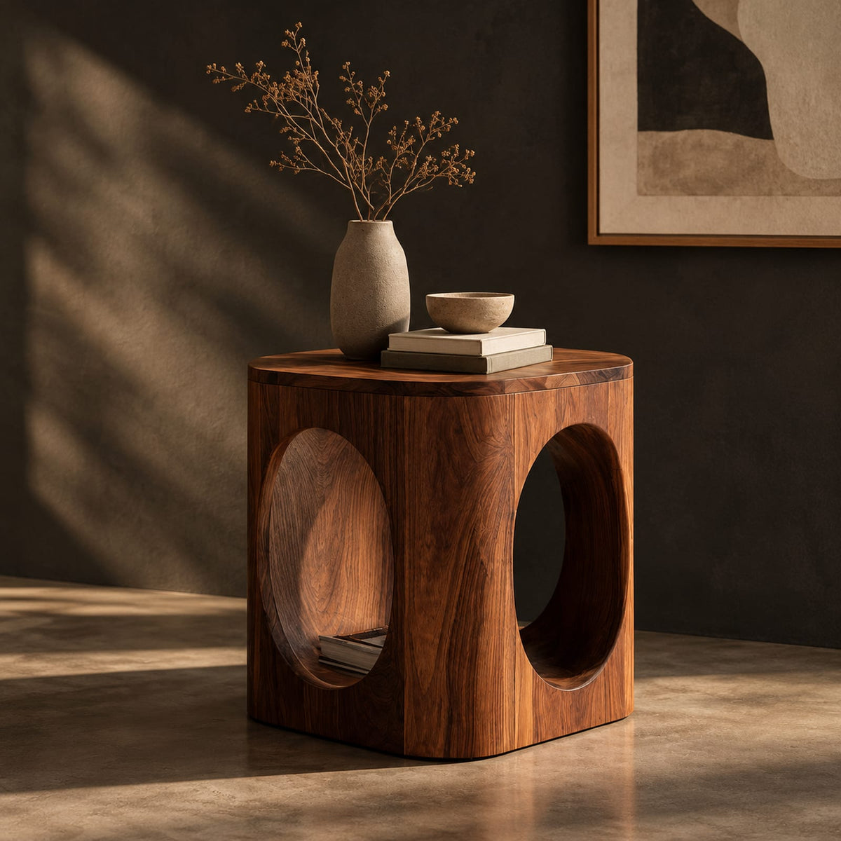 Natural wood grain detail