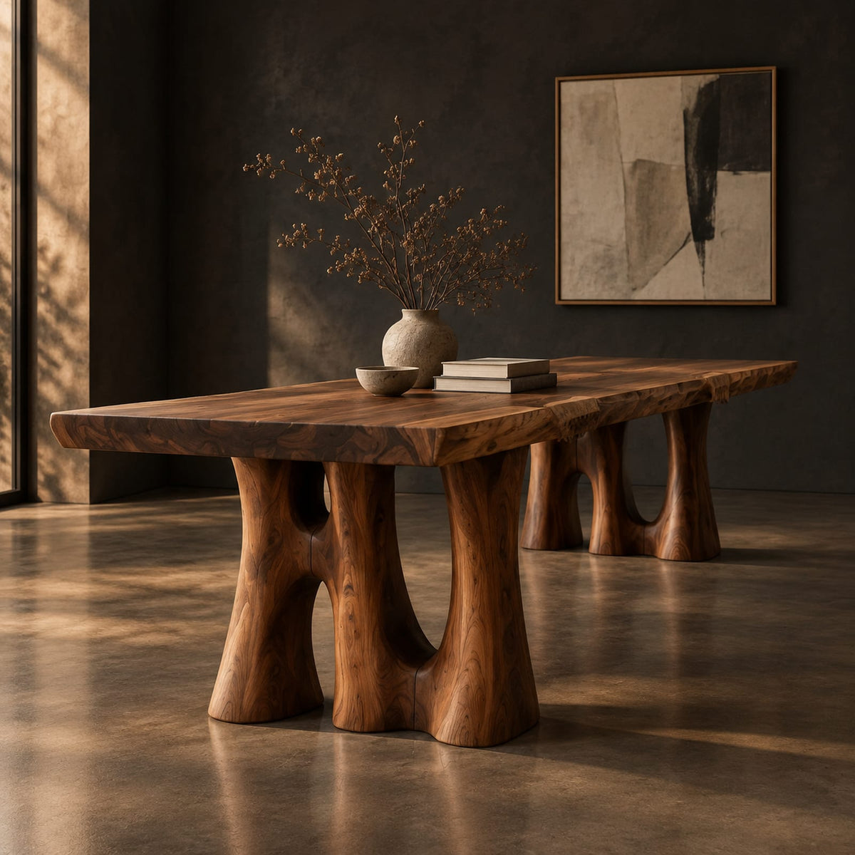 Natural wood grain detail