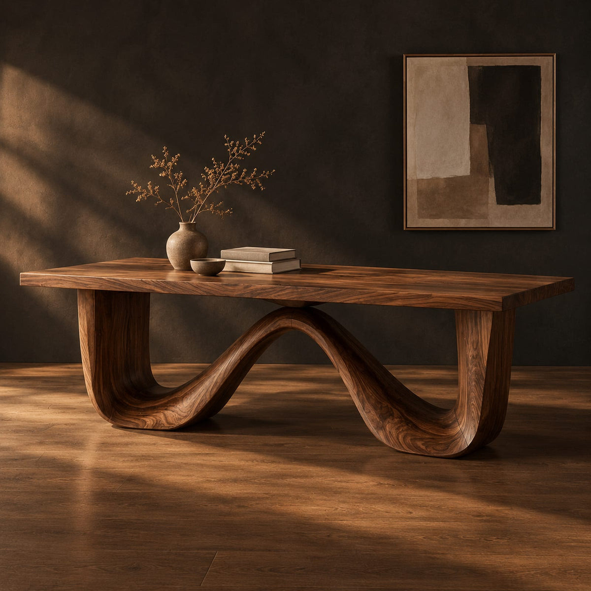 Natural wood grain detail