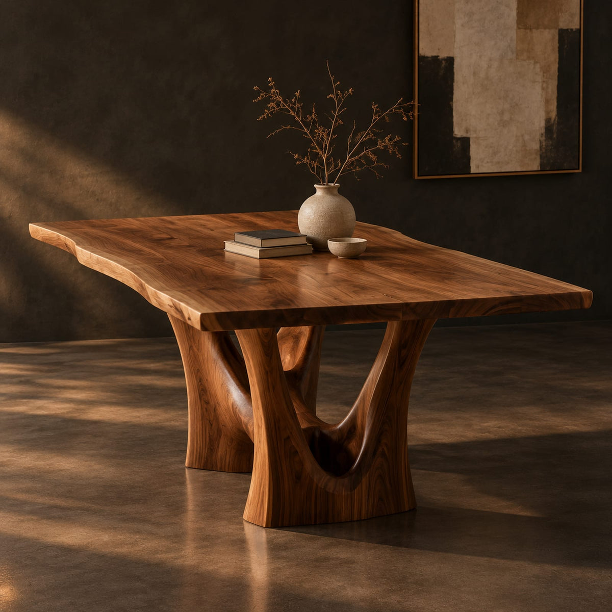 Natural wood grain detail
