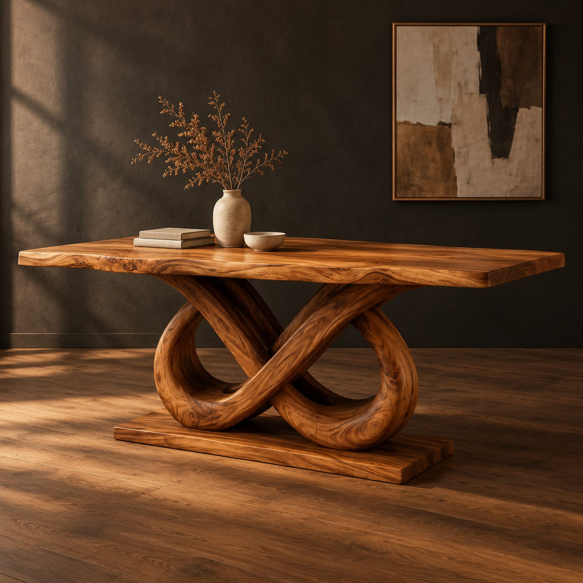 Natural wood grain detail
