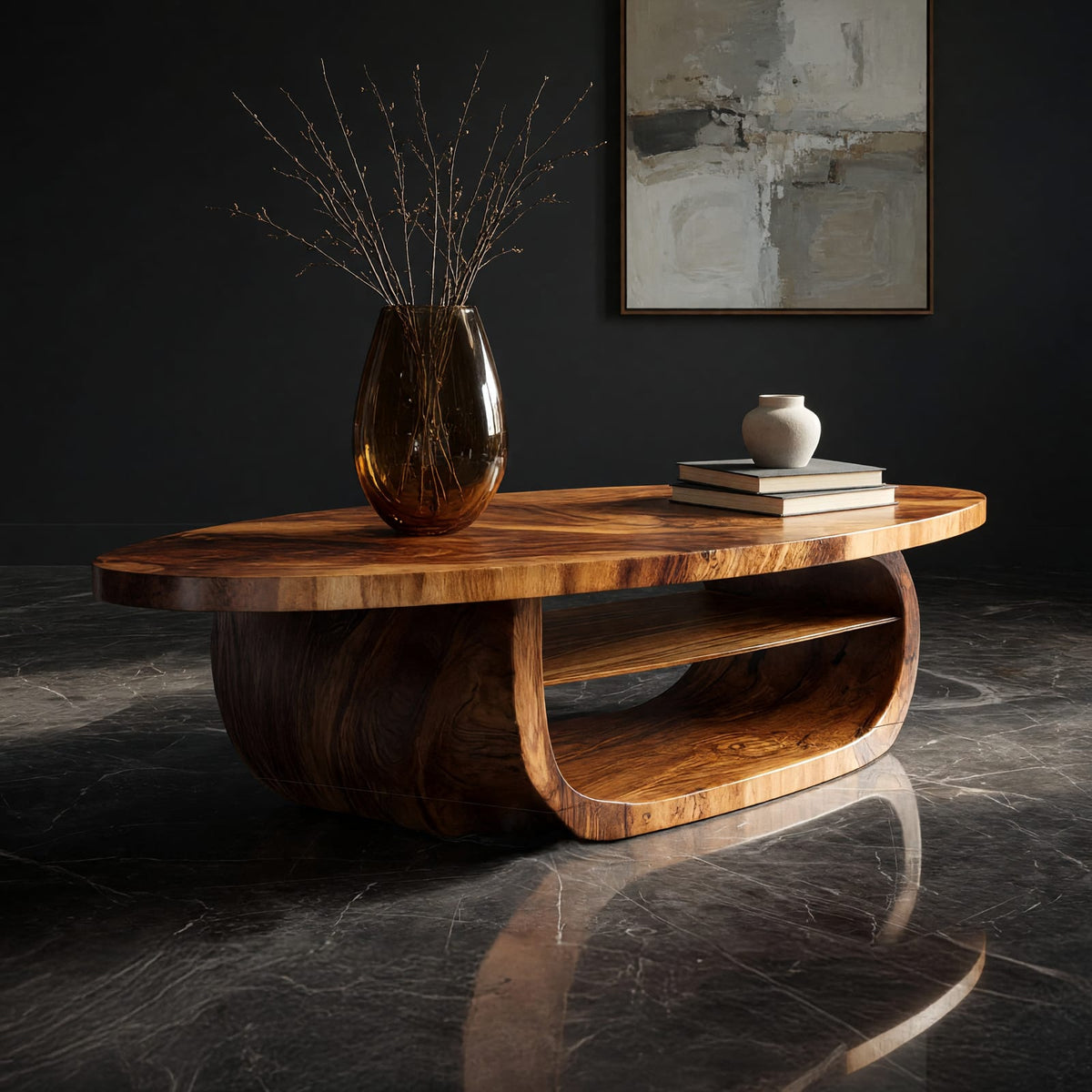 Natural wood grain detail